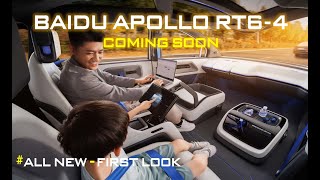 Baidu apollo rt6 4 new robot car first look and impression