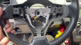 2011 Toyota Yaris clock spring replacement