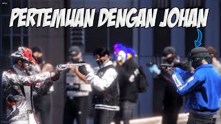 EPIC MOMENT!!!  PEPERANGAN ANTARA TONI KAMEK DAN JOHAN KAMEK   GTA 5 ROLEPLAY INDONESIA