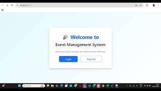 “React Event Management System: Create, Edit & Delete Events”-Full Tutorial(2025)