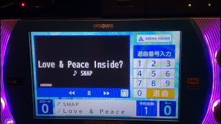 [96.07点]Love \u0026 Peace Inside?/SMAP 歌ってみた