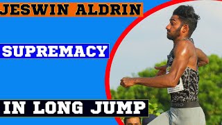 Long Jump Final Men || Jeswin Aldrin Supremacy ||1st National U23 Athletics Championships 2021 in 4K