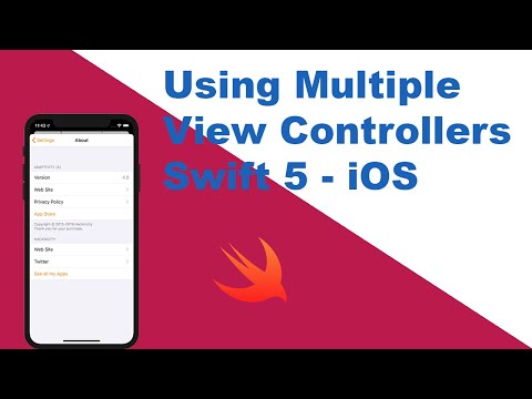 How To Use Multiple View Controllers in Your iOS App - Swift 5 (Xcode 14 2023)