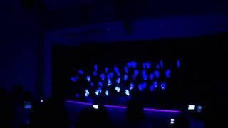 black light show โรงเรียนทอสี