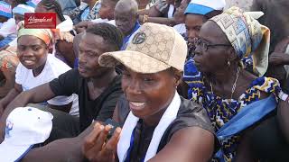 Laurent Gbagbo-L'artiste Zouglou Samy Succès au pied du Président du PPA-CI