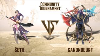 Seth (Seong Mi-na) VS ganondeurf (Azwel) - Community Tournament (19.10.2019)