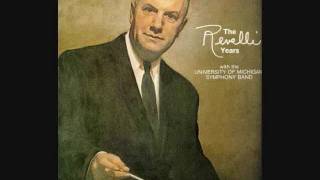 REVELLI CONDUCTS FANFARE AND ALLEGRO BY CLIFTON WILLIAMS ~ UNIVERSITY OF MICHIGAN SYMPHONY BAND