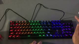 RisoPhy Model PC305A Gaming Keyboard -  Unboxing/Testing #gamingkeyboard #unboxing #unboxingvideo