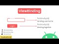 ViewBinding - Android Studio || ViewBinding Explained || Replace findviewbyid with ViewBinding ||