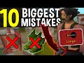 The 10 Biggest Mistakes You Can Make in Oldschool Runescape!