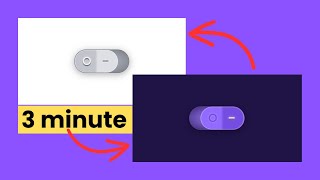 Website DARK MODE Toggle Effect | Dark Theme Website Design Using HTML, CSS & JS