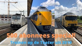 500 abonnees special! Treinen op de Toeter uit 2019!