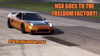 Ripping The NSX At The Freedom Factory!