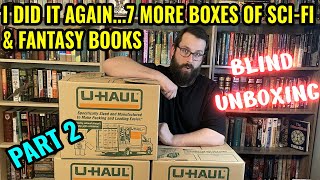 400 MORE SCI-FI & FANTASY BOOK BLIND UNBOXING, BIGGEST BOOK HAUL OF 2022!!! Part 2