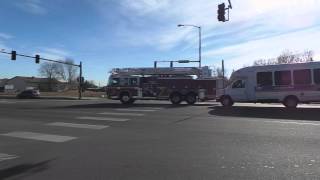 Truck 62 Medic 63 North Metro Fire Rescue Northglenn Colorado USA