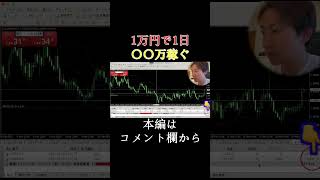 【ハイレバFX】1万円で1日11万稼ぐ… #Shorts