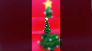 #Shorts #Christmas Tree Making At Home ! Christmas Decoration ! Green Tree For Christmas !