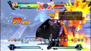 UMVC3 Viewitful Joe Dormammu Doctor Doom Relanch Combo