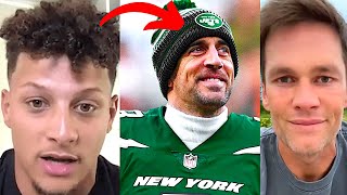 NFL PLAYERS REACT TO AARON RODGERS TRADE TO NEW YORK JETS | AARON RODGERS TRADE REACTION