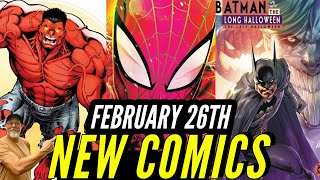 NEW COMIC BOOKS RELEASING FEBRUARY 26TH 2025 DC  MARVEL COMICS PREVIEWS COMING OUT THIS WEEK #comic