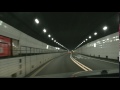 【車窓動画６】国道2号　関門トンネル（下関～門司）リフレッシュ工事後