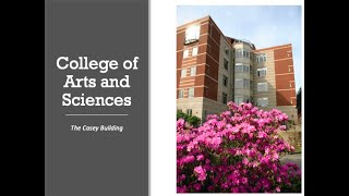 College of Arts and Sciences Online Transfer Advising Session