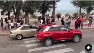 Cars Moving With Horn Strike as Instructed by Opposition Leader Venāncio Mondlane #mozambique