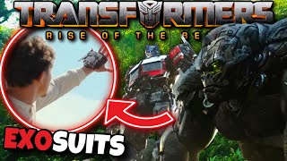 Transformers Rise Of The Beasts Trailer 2 Breakdown ( Unicron & New Human Suits )