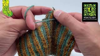 Blip-Free Centred Double Decrease in Double-Knitted Brioche — A Sockmatician Tutorial