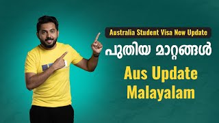 Australia Student Visa New Update | Study in Australia | Malayalam