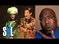 Haunted Elevator ft (David S. Pumpkins) | SNL