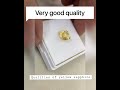 How can you tell quality of yellow sapphire?