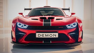 2025 Dodge Demon Full REVEALED: The 1100 HP Beast That Redefines Muscle Cars!