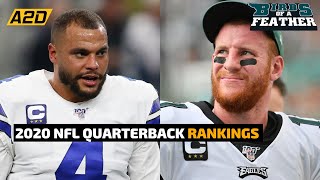 NFL 2020 QB Rankings | Live Draft | Birds of a Feather