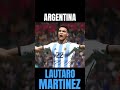 gran definicion vaselina lautaro martinez argentina