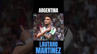 Gran definicion vaselina LAUTARO MARTINEZ - Argentina