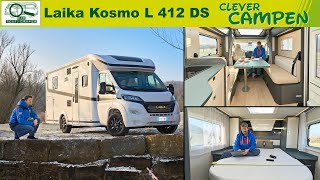 Laika Kosmo L 412 DS - Queensbett, italienischer schick, aber es gibt auch Anlass zur Kritik.