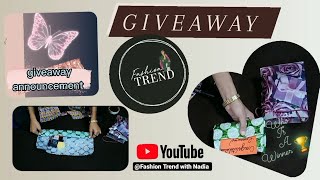 Giveaway winner announcement | Best of luck 🤞| #nadia #nadiabilalmemon #giveaway #winner #2022