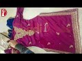 unveiling magenta elegance asim jofa ajda 07 unboxing shadi dress