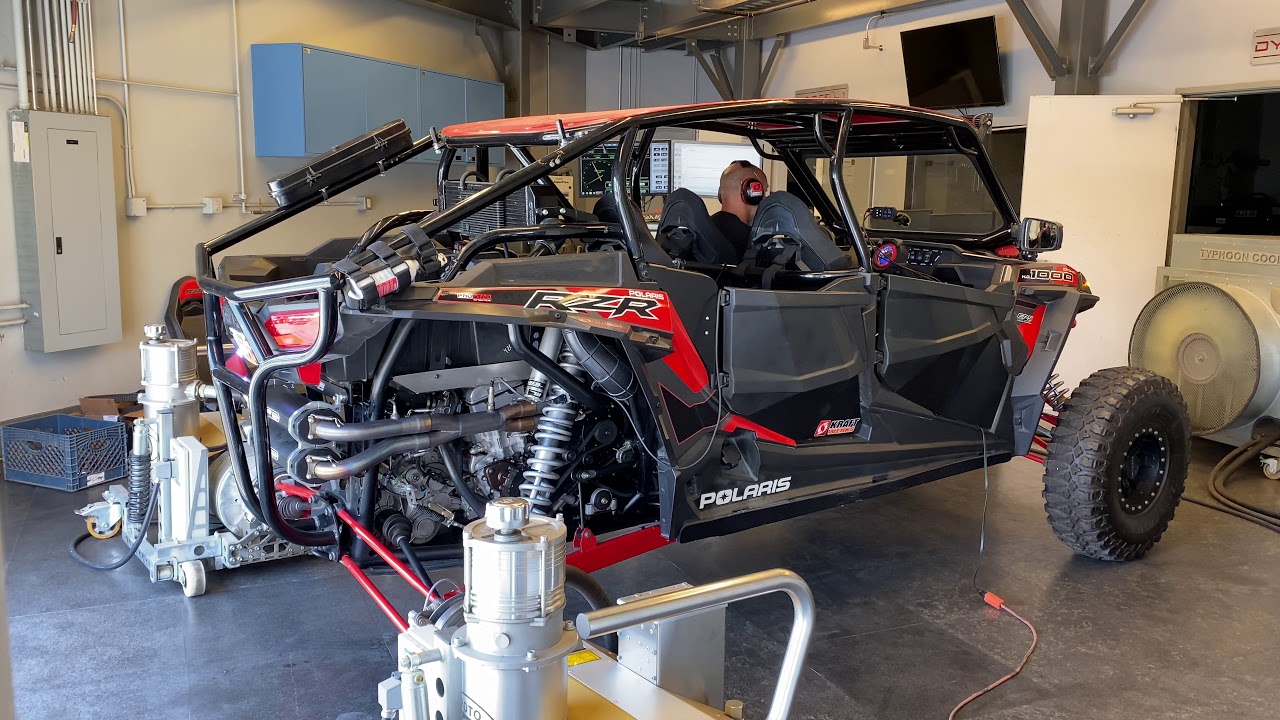 Supercharged Rzr Dyno Pull Youtube