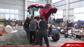 Tarctor Mounted Tz-3 Front Loader, High Efficeincy Tractor Front Loader