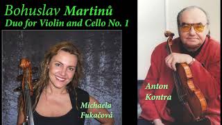 Bohuslav MARTINU  Duo for violin and cello No. 1