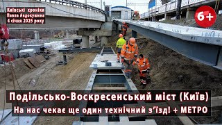 #141. Подільський міст (Київ) в 2025 році: нові цікаві перспективи. 04.01.2025