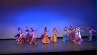 朱美玲肚皮舞團 2012 08 05 高雄文化中心至善廳 下半場~1 Aaja Nachle \u0026 Mayya