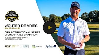 Wouter de Vries - CPG International Series Grand Finale Champion