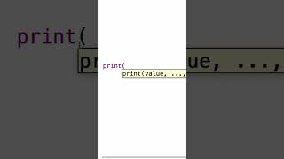 Hello World in Python