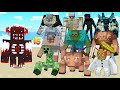 The Blood Warden Vs All Mutants / Minecraft Mob Battle