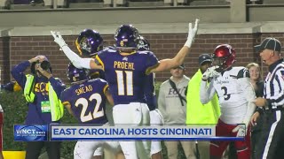 ECU hosts Cincinnati