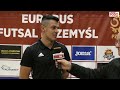 1 liga futsalu trener robert kurosz po meczu z górnikiem polkowice 9 6 19.11.22