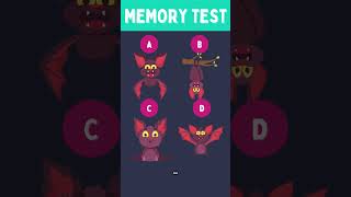 ⏱️Quick MEMORY TEST | Train your brain #41 #shorts